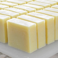 Bulk Handmade Soap - Almond -12 Bars - NO LABELS (READY NOW)