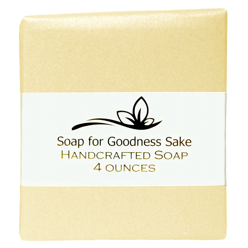 L) Shea and Oats Soap - Labeled: Soap for Goodness Sake LLC